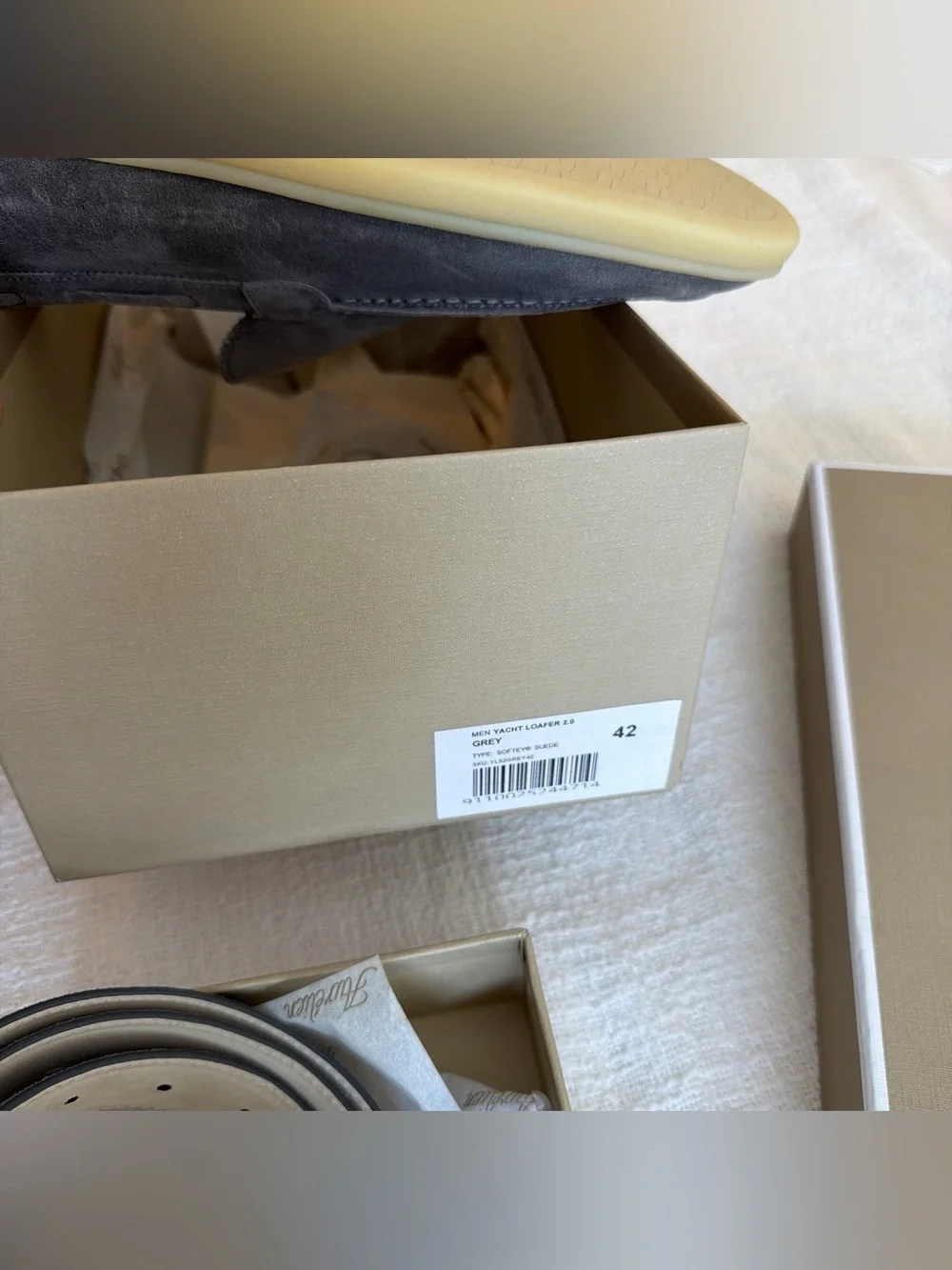 Men’s Grey Aurelien Suede Loafer